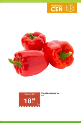 Papryka czerwona luz promocja w Dino