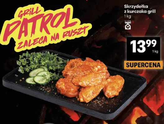 Skrzydełka z kurczaka grill promocja w Delikatesy Centrum