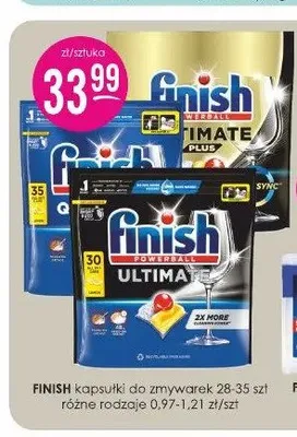 Kapsułki do zmywarek Finish promocja w Drogerie Jasmin