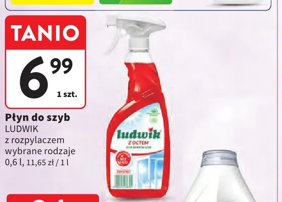 Płyn do szyb z rozpylaczem Ludwik promocja w Intermarche