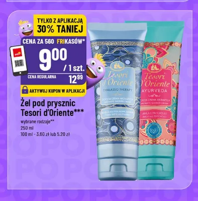 Żel pod prysznic Tesori d'Oriente Thalasso Therapy promocja w POLOmarket