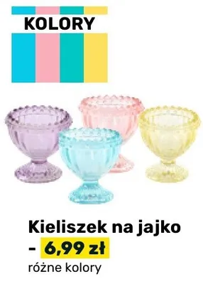 Kieliszek na jajko promocja w Bricomarche