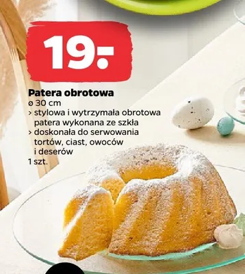 Patera obrotowa promocja w Netto