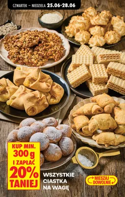 Ciastka na wagę promocja w Biedronka
