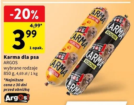 Karma dla psa promocja w Intermarche