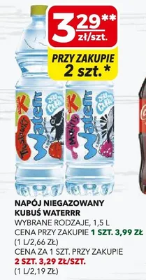 Napój niegazowany promocja w Top Market