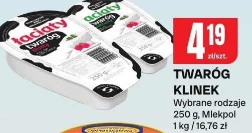 Twaróg klinek promocja w Chorten