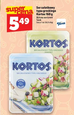 Ser sałatkowy typu greckiego Kortos klasyczny promocja w TOPAZ