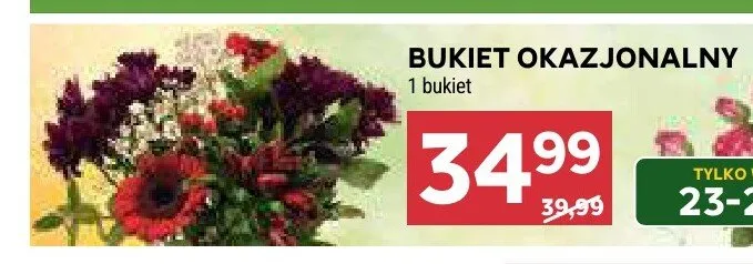 Bukiet okazjonalny promocja w Stokrotka