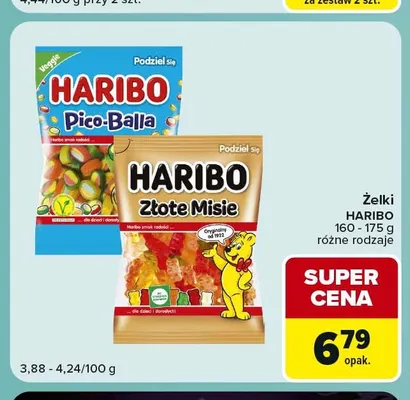 Żelki Haribo Złote Misie promocja w Carrefour Express