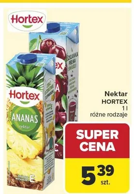 Nektar różne rodzaje promocja w Carrefour Market