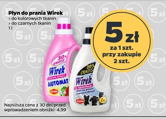 Płyn do prania promocja w Netto