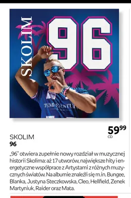 Płyta CD Skolim 96 promocja w Empik