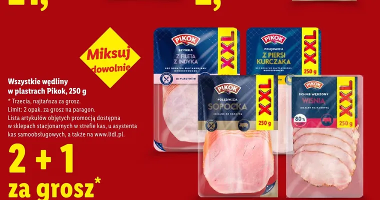 Polędwica sopocka w plastrach XXL Pikok promocja w Lidl