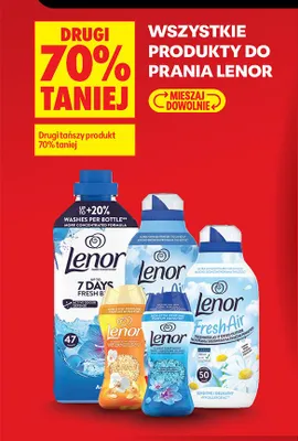 Produkty do prania Lenor promocja w Biedronka