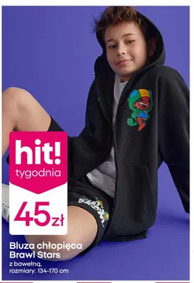 Bluza chłopięca z bawełną promocja w Pepco