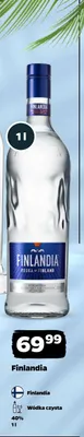 Wódka czysta Finlandia promocja w Netto