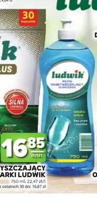 Płyn nabłyszczający do zmywarki Ludwik promocja w Stokrotka