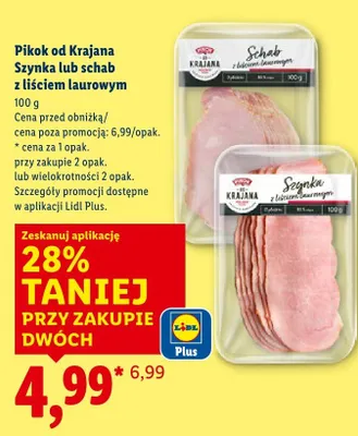 Schab  z liściem laurowym promocja w Lidl