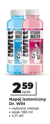 Napój izotoniczny Dr. Witt promocja w Odido