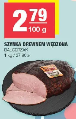 Szynka drewnem wędzona promocja w SPAR
