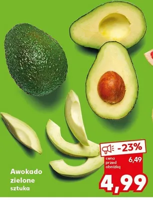 Awokado zielone promocja w Kaufland