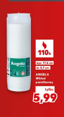 Wkład parafinowy Angela 110h promocja w Kaufland