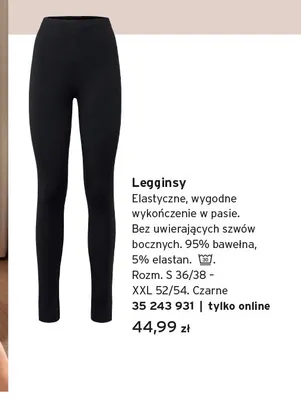 Legginsy promocja w Tchibo