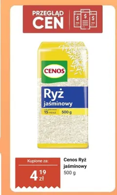 Ryż jaśminowy promocja w Dino
