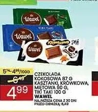 Czekolada Wawel promocja w Wafelek