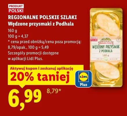 Wędzone przysmaki z Podhala promocja w Lidl