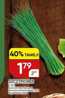 Szczypiorek promocja w Chata Polska