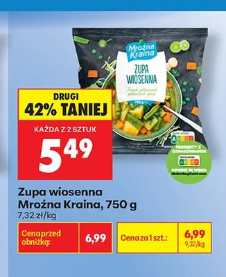 Zupa wiosenna Mroźna Kraina promocja w Biedronka