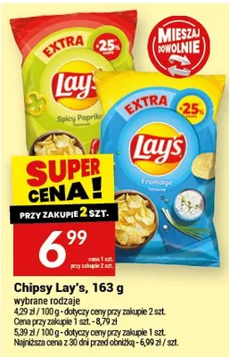 Chipsy Lay's promocja w Twój Market