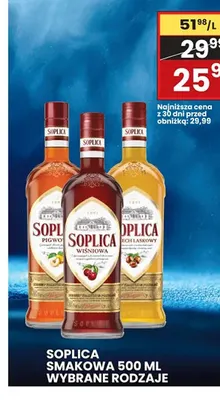 Soplica smakowa pigwowa promocja w Wafelek