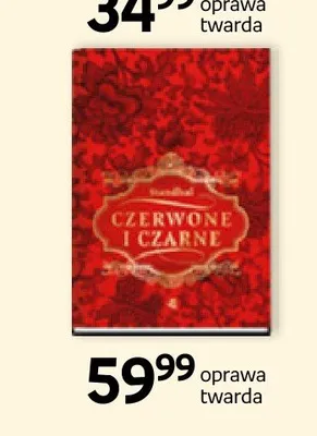 Książka Czerwone i czarne oprawa twarda promocja w Empik