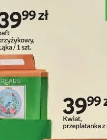 Haft krzyżykowy Łąka CREADU promocja w Empik