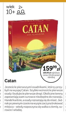 Gra planszowa Catan promocja w Empik