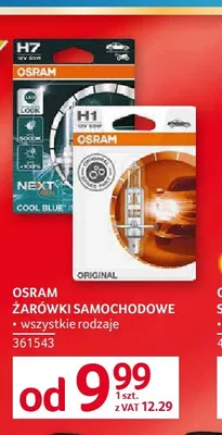 Żarówki samochodowe Osram promocja w Selgros