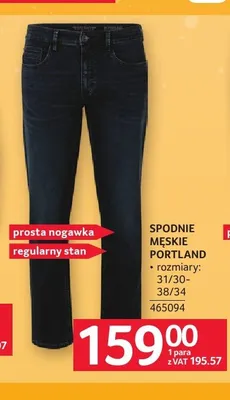 Spodnie męskie Portland promocja w Selgros