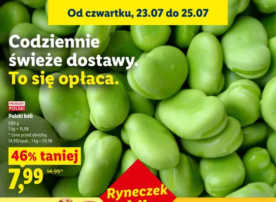 Bób polski Ryneczek Lidla promocja w Lidl