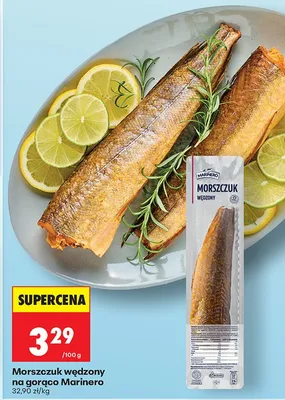 Morszczuk wędzony na gorąco Marinero promocja w Biedronka