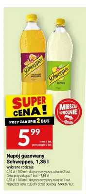 Napój gazowany Schweppes Orange Passion promocja w Twój Market