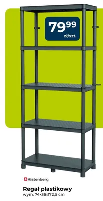 Regał plastikowy promocja w PSB Mrówka