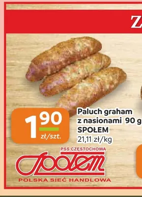 Paluch graham z nasionami 90 g Społem promocja w Społem Częstochowa