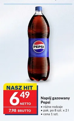 Napój gazowany Pepsi promocja w Makro