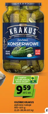 Ogórki Krakus promocja w Groszek