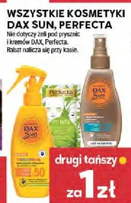 Kosmetyki Dax Sun Perfecta promocja w Stokrotka
