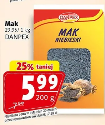 Mak niebieski promocja w Prim Market