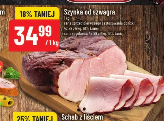 Szynka od szwagra Krakus promocja w POLOmarket